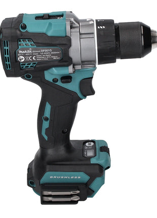 Taladro atornillador inalámbrico Makita DF 001 GA2 40 V máx. 140 Nm XGT Brushless + 2 baterías 2,0 Ah + cargador