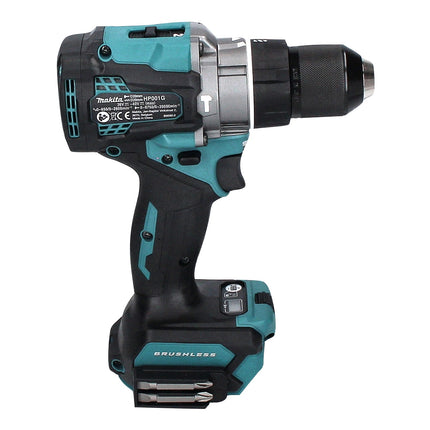 Taladro percutor inalámbrico Makita HP 001 GA1 40 V máx. 140 Nm XGT sin escobillas + 1x batería 2,0 Ah - sin cargador