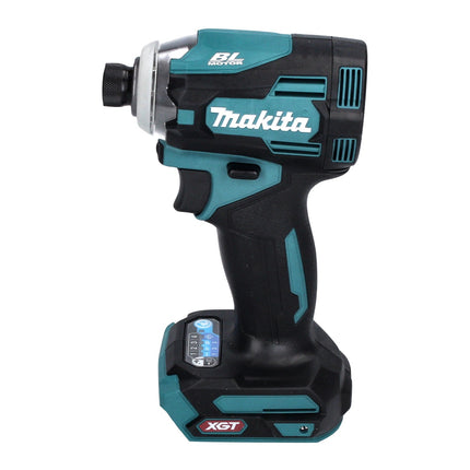 Makita TD 001 GA2 Llave de impacto inalámbrica 40 V máx. 220 Nm 1/4" XGT Brushless + 2x baterías 2,0 Ah + cargador