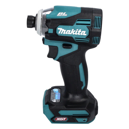Makita TD 001 GA201 Llave de impacto inalámbrica 40 V máx. 220 Nm 1/4" XGT Brushless + 2x batería 2,0 Ah + cargador + Makpac