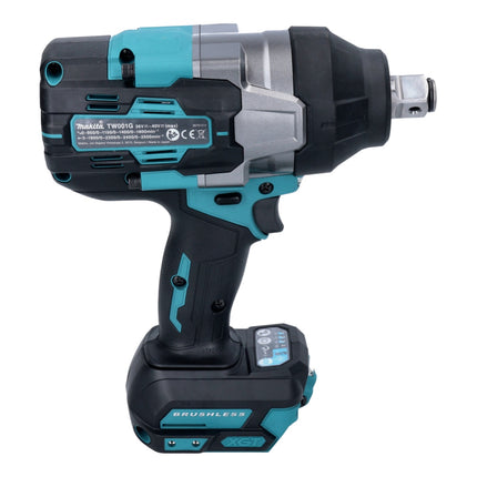 Llave de impacto inalámbrica Makita TW 001 GA1 40 V máx. 1800 Nm Brushless XGT + 1x batería 2,0 Ah + cargador