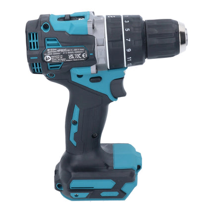 Taladro percutor inalámbrico Makita HP 002 GA2 40 V máx. 64 Nm sin escobillas + 2 baterías 2,0 Ah + cargador