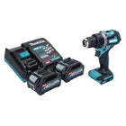 Taladro atornillador inalámbrico Makita DF 002 GA2 40 V máx. 64 Nm Brushless XGT + 2 baterías 2,0 Ah + cargador