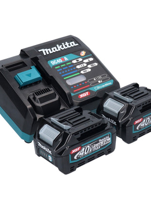 Taladro atornillador inalámbrico Makita DF 002 GA2 40 V máx. 64 Nm Brushless XGT + 2 baterías 2,0 Ah + cargador