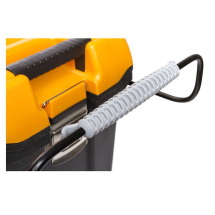 Caja de montaje móvil Forte Tools, caja de herramientas con ruedas grande en 59,5 x 42 x 38 cm robusta con cierre metálico y organizador extraíble (000051144574)