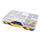 Forte Tools ORG-24 Coffret à outils en 51x35x7 cm, boîte de rangement, organisateur avec 18 compartiments différents, amovible, boîte solide, couvercle anti-rayures (000051144820)