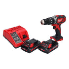 Taladro percutor inalámbrico Milwaukee M18 BPD-302 18 V 60 Nm + 2x baterías 3,0 Ah + cargador