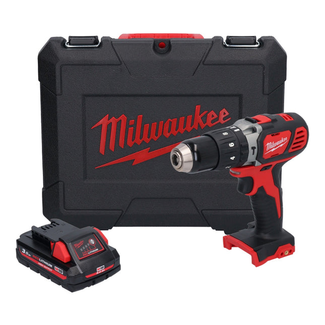 Milwaukee M18 BPD-301C Cordless Percussion Drill 60Nm 18V + 1x Battery 3.0Ah + Case - without Charger