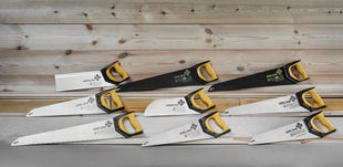 FORTE Tools Fuchsschwanz in schwarz, 55 cm 9 TPI Premium Säge, klassische Handsäge mit ergonomischem Gummigriff, Säge für Holz, Kunststoff, etc., mit 3-kant Verzahnung Made in Sweden ( 000051083340 ) - Toolbrothers