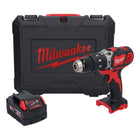 Milwaukee M18 BPD-501C Cordless Percussion Drill 60Nm 18V + 1x Battery 5.0Ah + Case - without charger