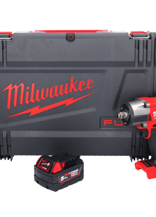 Milwaukee M18 FMTIW2F12-501X Akumulatorowy klucz udarowy 18 V 745 Nm 1/2" bezszczotkowy + 1x akumulator 5,0 Ah + skrzynka HD - bez ładowarki