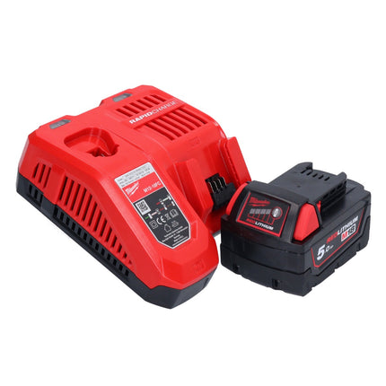 Milwaukee M18 FMTIW2F12-501X Llave de impacto sin cable 18 V 745 Nm 1/2" sin escobillas + 1x batería recargable 5.0 Ah + cargador + caja HD