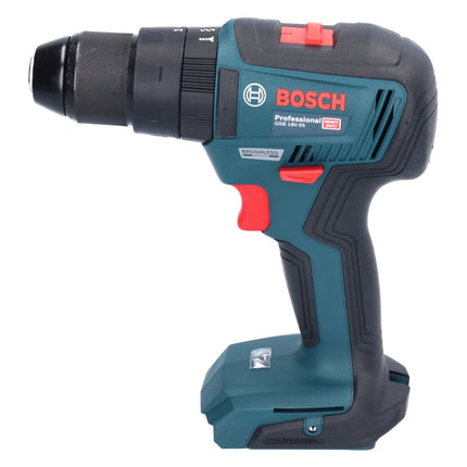 Bosch GSB 18V-55 Taladradora de percusión profesional sin cable 18 V 55 Nm sin escobillas + 1x acumulador 4,0 Ah + L-Boxx - sin cargador