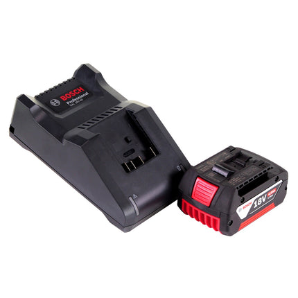 Bosch GSB 18V-55 Taladradora de percusión profesional sin cable 18 V 55 Nm sin escobillas + 1x acumulador 4,0 Ah + cargador + L-Boxx