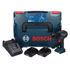 Bosch Taladro percutor inalámbrico GSB 18V-55 Professional 18 V 55 Nm sin escobillas + 2 baterías ProCORE 4,0 Ah + cargador + L-Boxx (06019H5304)