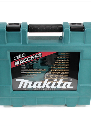 Makita 104 tlg. Bit, Bohrer und Zubehör Set D-31778 im Koffer - Toolbrothers