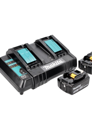 Tijeras de podar a batería Makita DUP 361 CT 36 V (2x 18 V) + 2x baterías 5,0 Ah + cargador doble + bolsa