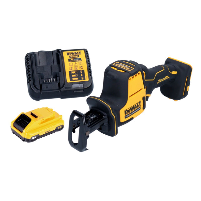Sierra sable a batería DeWalt DCS 369 L1 sierra alternativa 18 V sin escobillas + 1x batería 3,0 Ah + cargador