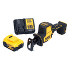 Sierra de sable sin cable DeWalt DCS 369 P1 Sierra de sable 18 V sin escobillas + 1x batería 5,0 Ah + cargador