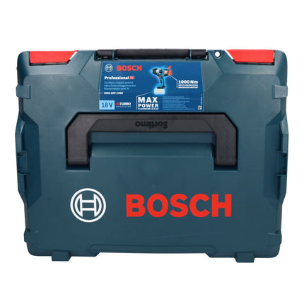 Bosch GDS 18V-1000 Professional Akku Drehschlagschrauber 18 V 1000 Nm BITURBO Brushless + 1x ProCORE Akku 4,0 Ah + L-Boxx - ohne Ladegerät - Toolbrothers