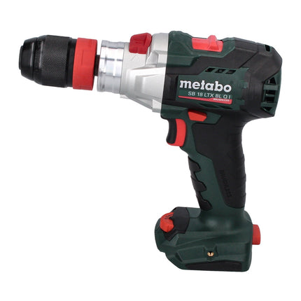 Metabo SB 18 LTX BL QI taladro percutor inalámbrico 18 V 130 Nm sin escobillas + juego de puntas 32 piezas + metaBOX - sin batería, sin cargador