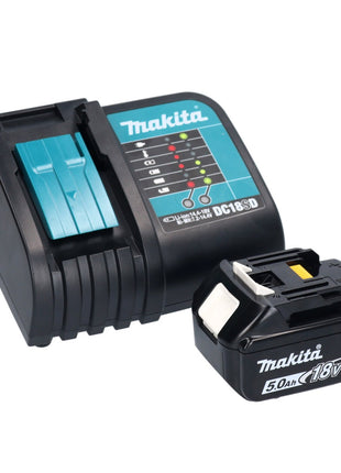 Makita DTD 152 STX5 Visseuse à choc sans fil 165Nm 18V + 1x Batterie 5,0Ah + Chargeur + Coffret + Set de 101 accessoires