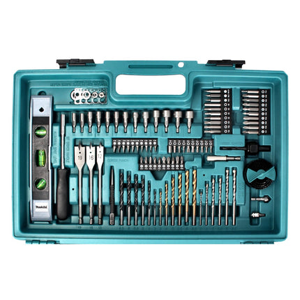 Makita DTD 152 SGX5 Cordless Impact Driver 165Nm 18V + 1x Battery 6.0Ah + Charger + Case + Set of 101 accessories