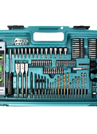 Makita DHP 482 SFX5 Akku Schlagbohrschrauber 18 V 62 Nm + 1x Akku 3,0 Ah + Ladegerät + 101 tlg. Zubehör Set + Koffer - Toolbrothers