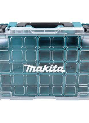 Makita MAKPAC 1 mallette de rangement pour petites pièces 395 x 295 x 110 mm (191X80-2) avec 13x insert de boîte