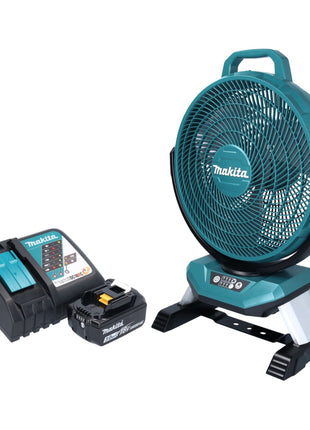 Makita DCF 301 RF1 Akku Ventilator Lüfter 18 V 33 cm + 1x Akku 3,0 Ah + Ladegerät - Toolbrothers