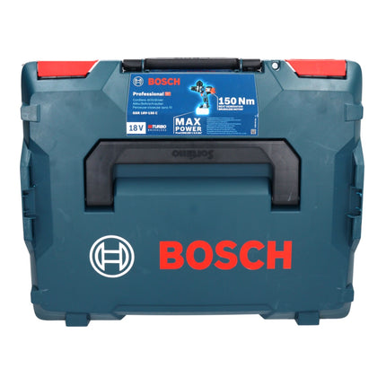 Bosch GSR 18V-150 C Profesjonalna akumulatorowa wiertarko-wkrętarka 18 V 150 Nm Biturbo Brushless + 1x akumulator ProCORE 8,0 Ah + L-Boxx - bez ładowarki
