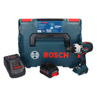 Bosch GSR 18V-150 C Professional Perceuse-visseuse sans fil 150Nm Biturbo Brushless 18V + 1x Batterie ProCORE 8,0Ah + Chargeur + Coffret L-Boxx