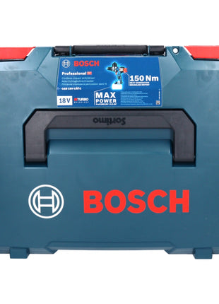 Bosch GSB 18V-150 C Profesjonalna akumulatorowa wiertarko-wkrętarka udarowa 18 V 150 Nm Biturbo Brushless + 1x akumulator 5,0 Ah + ładowarka + L-Boxx