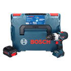 Bosch GSB 18V-150 C Taladro percutor inalámbrico profesional 18 V 150 Nm Biturbo Brushless + 1x batería ProCORE 8,0 Ah + L-Boxx - sin cargador