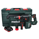 Metabo KH 18 LTX BL 28 Q taladro percutor inalámbrico 18 V 3 J SDS plus sin escobillas + 1x batería 4,0 Ah + metaBOX - sin cargador