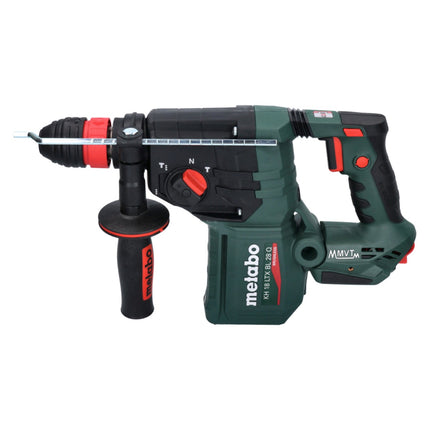 Metabo KH 18 LTX BL 28 Q Martello perforatore a batteria 18 V 3 J SDS plus Brushless + 1x batteria 4,0 Ah + metaBOX - senza caricabatteria