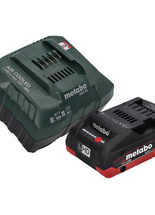 Taladro percutor de batería Metabo KH 18 LTX BL 28 Q 18 V 3 J SDS plus sin escobillas + 1x batería 4,0 Ah + cargador + metaBOX