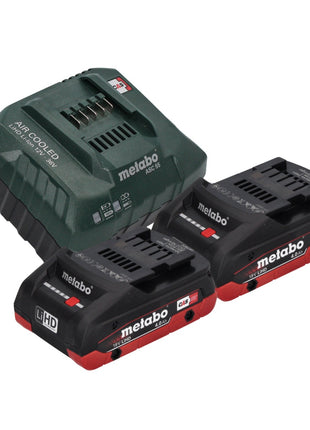 Taladro percutor de batería Metabo KH 18 LTX BL 28 Q 18 V 3 J SDS plus sin escobillas + 2x batería 4,0 Ah + cargador + metaBOX