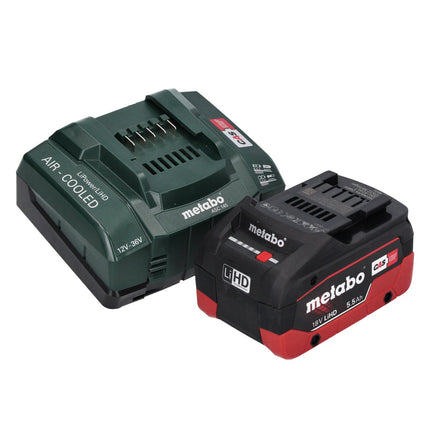 Metabo KH 18 LTX BL 28 Q Akumulatorowa wiertarko-wkrętarka udarowa 18 V 3 J SDS plus Brushless + 1x akumulator 5,5 Ah + ładowarka + metaBOX