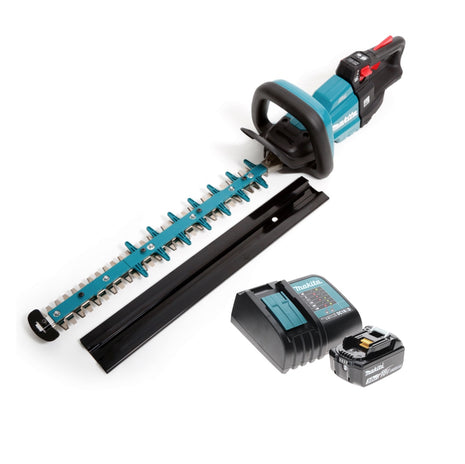 Makita DUH 502 SF Taille-haie sans fil 18 V 50 cm Brushless + 1x batterie 3,0Ah + chargeur gert