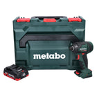 Metabo SSD 18 LTX 200 BL Atornillador de impacto inalámbrico 18 V 200 Nm 1/4