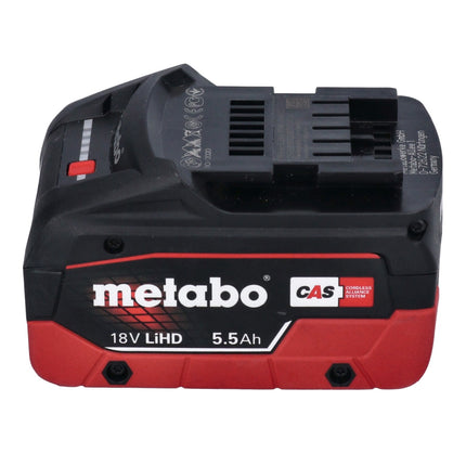 Metabo SSD 18 LTX 200 BL Atornillador de impacto inalámbrico 18 V 200 Nm 1/4" sin escobillas + 1x batería 5,5 Ah + metaBOX - sin cargador