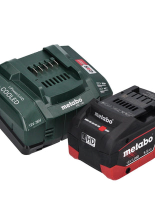 Metabo SSD 18 LTX 200 BL Atornillador de impacto inalámbrico 18 V 200 Nm 1/4" sin escobillas + 1x batería 5,5 Ah + cargador + metaBOX