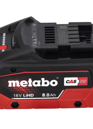 Metabo NP 18 LTX BL 5.0 remachadora ciega a batería 18 V 10 kN sin escobillas + 1x batería 8,0 Ah + metaBOX - sin cargador