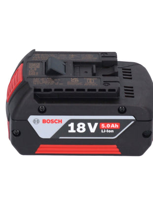 Bosch GWS 18V-7 Professional amoladora angular a batería 18 V 125 mm 22,23 mm sin escobillas + 1x batería 5,0 Ah + L-Boxx - sin cargador