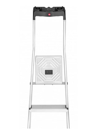 Hailo L60 StandardLine escalera de seguridad aluminio 4 peldaños 146 cm 150 kg (8160-407)