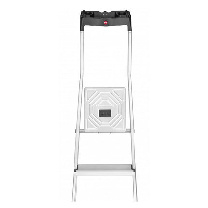 Hailo L60 StandardLine Safety Aluminium Stepladder - 4 Steps - 146 cm - 150 kg (8160-407)