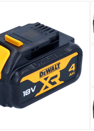 DeWalt DCB 182 Akkupack 18 V 4,0 Ah / 4000 mAh XR Li-Ion Akku - mit Ladestandanzeige