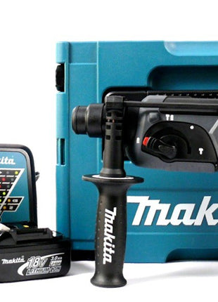 Makita BHR 202 Akku Kombihammer 18V 2,0J SDS Plus in Makpac mit 2x 3Ah Akku und Ladegerät - Toolbrothers