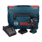 Bosch GSB 18V-60 C Taladro percutor inalámbrico profesional 18 V 60 Nm sin escobillas + 1x batería ProCORE 4,0 Ah + cargador + L-Boxx